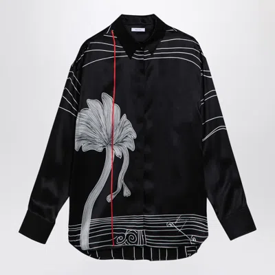 FERRAGAMO SALVATORE FERRAGAMO SATIN SHIRT