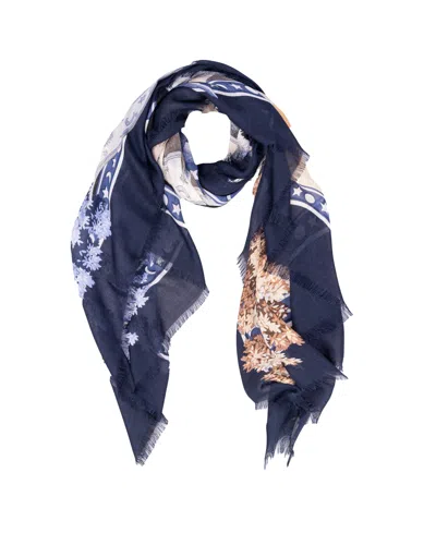 FERRAGAMO SALVATORE FERRAGAMO SCARFS BLUE