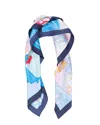 Ferragamo Graphic Printed Scarf In Fantasia