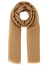Ferragamo Cashmere Scarf Fringed Hems
