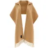 Ferragamo Salvatore  Fringed Scarf In Brown