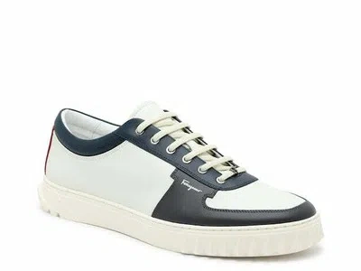 Pre-owned Ferragamo Salvatore  Scuby Men's 727804 White Sneaker Size 7 M Msrp $750