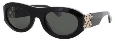Ferragamo Salvatore  Sf2082se Acetate Sunglasses - Smoke Lenses In Multi