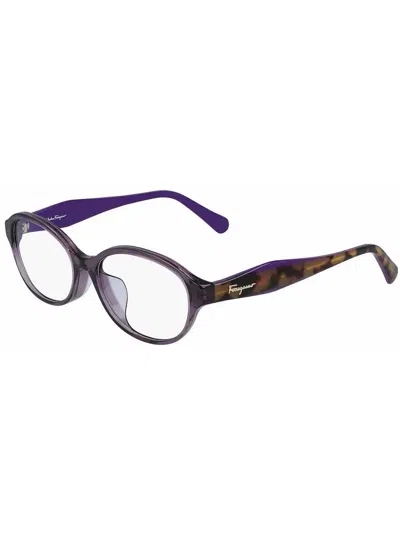 Ferragamo Salvatore  Sf2856 A 500 52 Eyeglasses In Violet - Demo