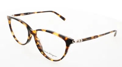 Ferragamo Salvatore  Sf2870 Eyeglasses, Size 53-14-145, Men's Plastic-metal Frames