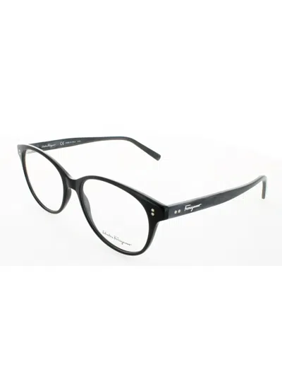 Ferragamo Salvatore  Sf2911 004 53 Eyeglasses In Black/gray Marble - Demo
