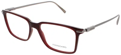 Ferragamo Salvatore  Sf2977 Men's Eyeglasses 53-16-145, Plastic-metal Frame