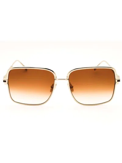 Ferragamo Salvatore  Sf317s Sunglasses In Gold