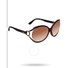 Ferragamo Salvatore  Sf600s Brown Gradient Round Ladies Sunglasses Sf600s 220 61 In Brown / Dark
