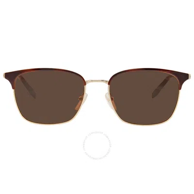 Ferragamo Salvatore  Shiny Gold Square Men's Sunglasses Sf180s 271 54