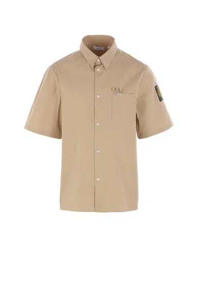 Ferragamo Salvatore  Shirts In Stone Beige