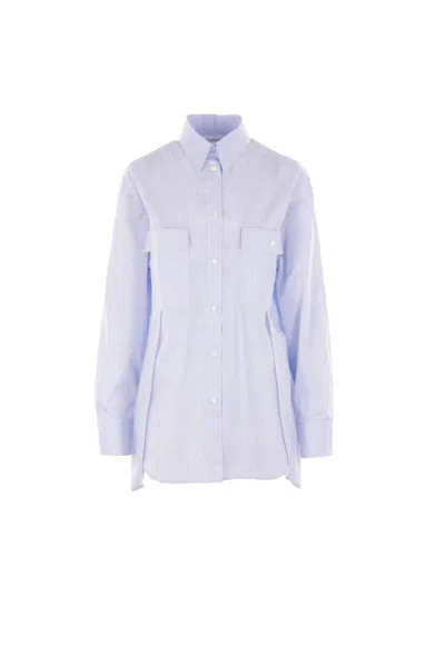 Ferragamo Salvatore  Shirts In Blue