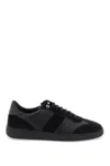 Ferragamo Achille 1 Low-top Sneakers In Leather In Black
