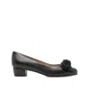 Ferragamo 30mm Leather Ballet Flats In Multi