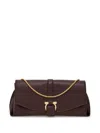 Ferragamo Shoulder Bag With Chain Strap And Gold-tone Hardware