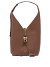 Ferragamo Browncalf Goat Lining Shoulder Bags