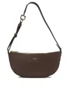 Ferragamo Leather Shoulder Bags Adjustable Strap In Brown