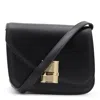 Ferragamo Luxury Multicolor Leather Shoulder Handbag For Women In Black