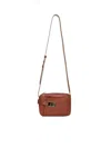 Ferragamo Logo Camera Cross-body Bag In New Cognac || New Cognac