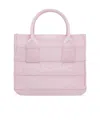 Ferragamo Small Tote Bag With Signature In Pink