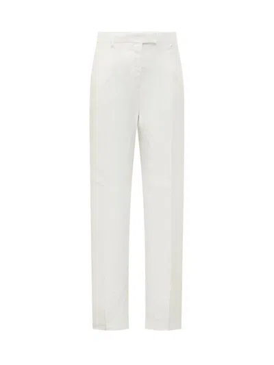 Ferragamo Salvatore  Silk And Viscose Pants