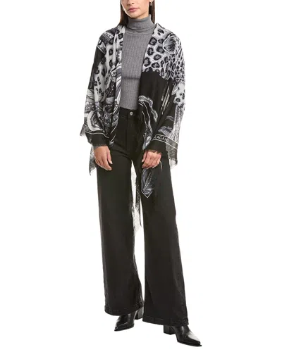 Ferragamo Salvatore  Silk Shawl In Black
