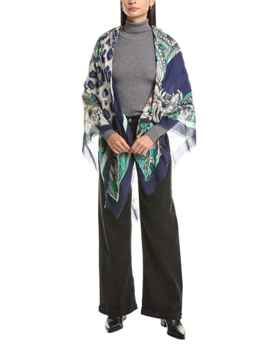 Ferragamo Salvatore  Silk Shawl In Multi