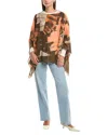 Ferragamo Salvatore Silk-blend Shawl In Multi