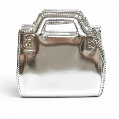 Pre-owned Ferragamo Salvatore  Silver Leather Pouch Shoulder Bag ()