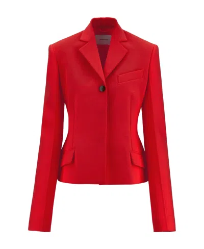 FERRAGAMO SALVATORE FERRAGAMO SINGLE-BREASTED TAILORED BLAZER