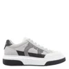 Ferragamo Leather Cassina Sneakers Multicolor Sole Contrasting