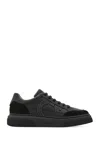 Ferragamo Cassina Gancio Low Top Sneaker In Black