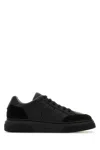 Ferragamo Cassina Gancio Low Top Sneaker In Black
