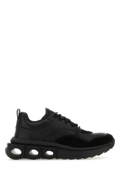 Ferragamo Salvatore  Sneakers In Black
