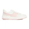 Ferragamo Multicolored Smooth Leather Sneakers In Neutral