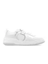 Ferragamo Gancini Low-top Sneakers In White
