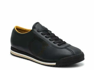 Pre-owned Ferragamo Salvatore  Spring Men's 726619 Black Sneaker Size 6 M Msrp $850