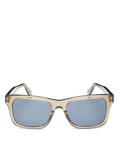 Ferragamo Salvatore  Square Sunglasses, 54mm In Beige/blue