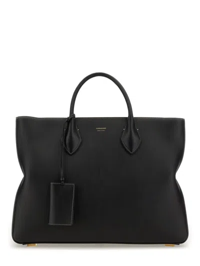 FERRAGAMO SALVATORE FERRAGAMO STAR-SHAPED TOTE BAG LARGE