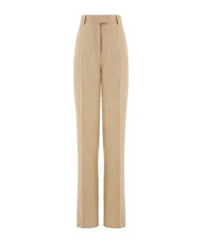 FERRAGAMO SALVATORE FERRAGAMO STRAIGHT-LEG TAILORED TROUSERS