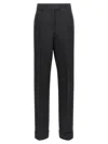 Ferragamo Structured-waist Darted-back Wide-leg High-rise Stretch-crepe Trousers