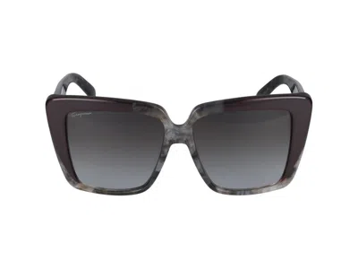 Ferragamo Salvatore  Sunglasses In Black