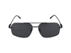 Ferragamo Prisma 58mm Navigator Sunglasses In Black