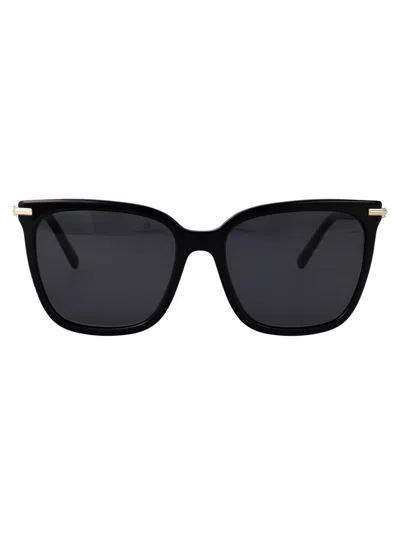 Ferragamo Sf2037s Sunglasses In Black