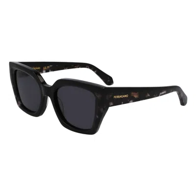 Ferragamo Salvatore  Sunglasses In Brown