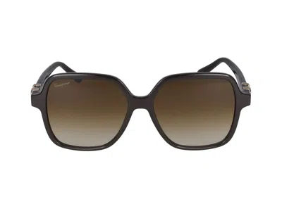 Ferragamo Salvatore  Sunglasses In Brown