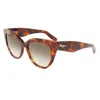 Ferragamo Brown Gradient Cat Eye Ladies Sunglasses Sf1061s 240 56 In Havana