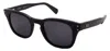 Ferragamo Salvatore  Sunglasses Sf1057s-001-49-21-150 Non-polarized In Black