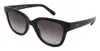 Ferragamo Salvatore  Sunglasses Sf1066s-001-52-21-140 Non-polarized In Black