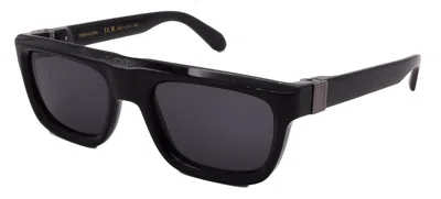Ferragamo Salvatore  Sunglasses Sf2009s-001-56-21-145 Non-polarized In Black